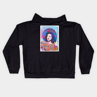 Poster Art Joan Crowford 80s Kids Hoodie